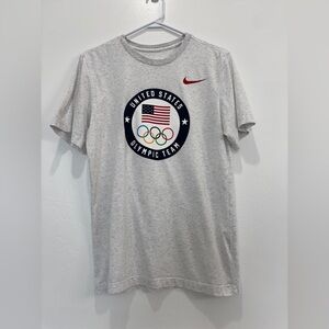 Nike Team USA Olympic T-Shirt - Heather/Grey Men’s S